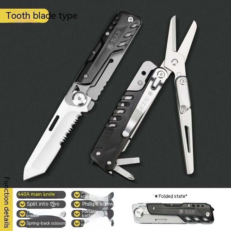 Multi-function Folding Knife High Hardness Camping Tool