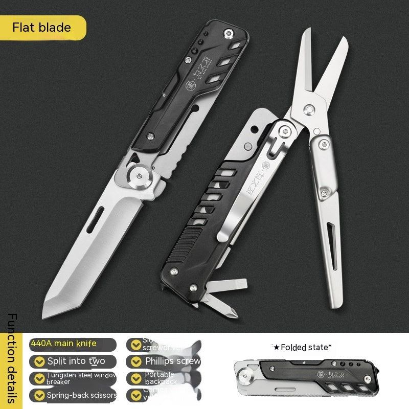 Multi-function Folding Knife High Hardness Camping Tool